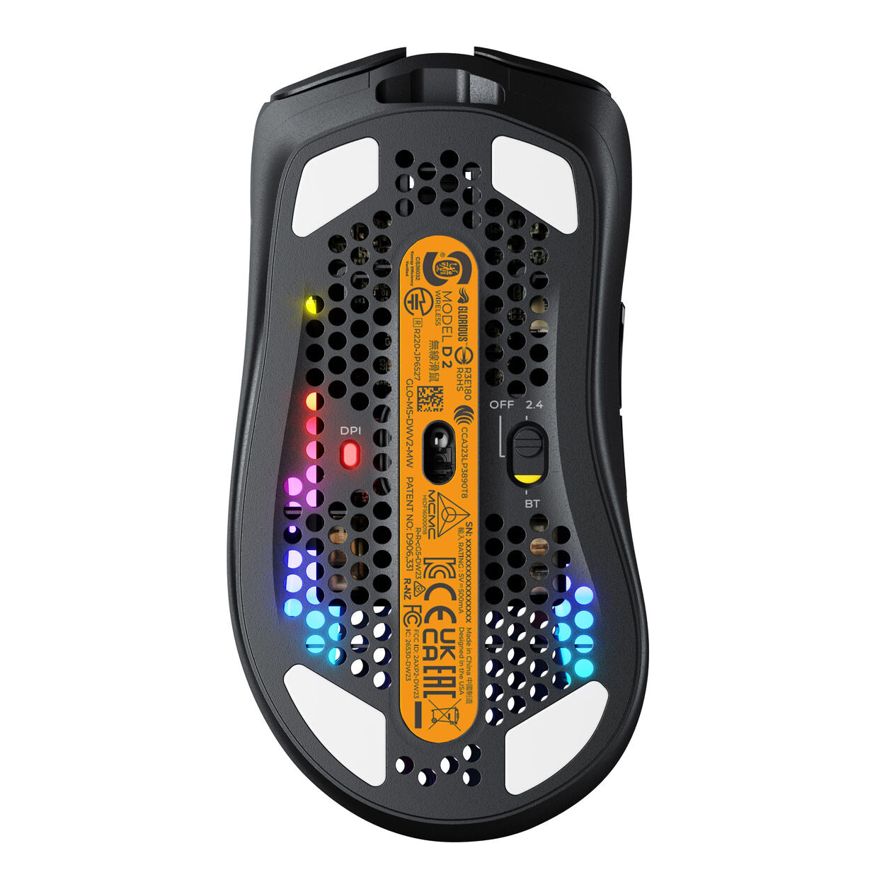 Gaming-Maus GLORIOUS Model D 2 Wireless - schwarz
