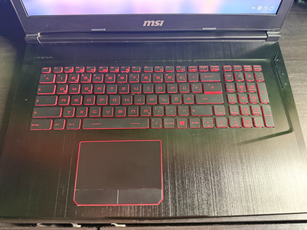 Showcase - Gaming-Laptop MSI | i7-7700HQ | GTX 1070 | 16GB RAM