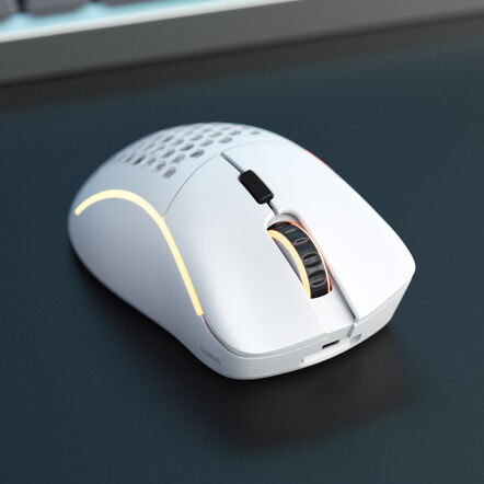 NEU Gaming-Maus Glorious Model D - weiss