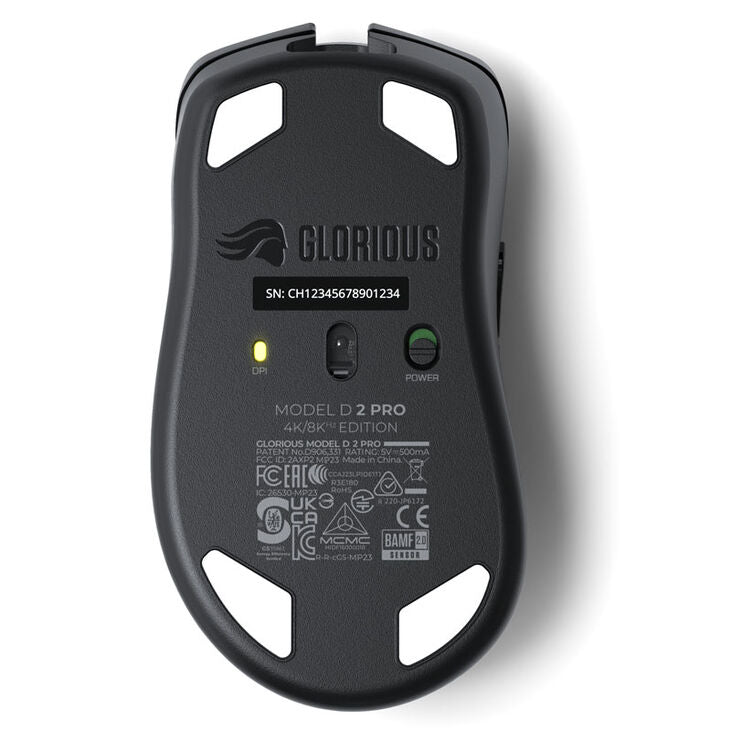 NEU Gaming-Maus Glorious Model D 2 PRO Wireless, 4K/8K -schwarz