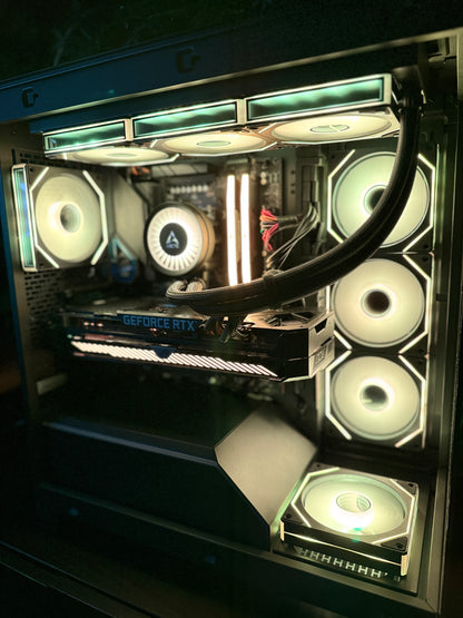 HIGH END Gaming-PC | Ryzen 5 7600X3D | RTX 3070Ti | 32GB | M.2 SSD | AiO
