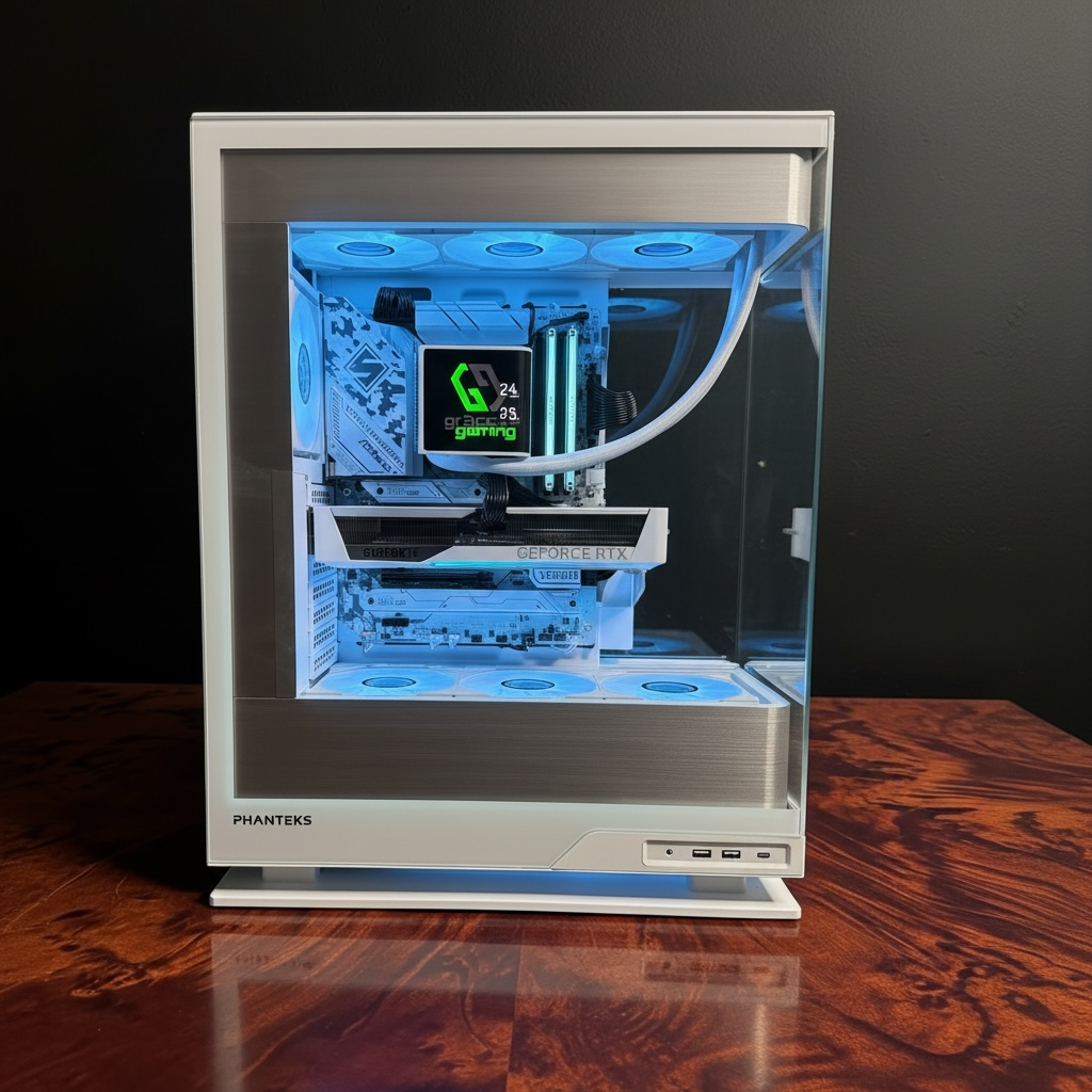 Showcase - NEUWARE HIGH END Gaming PC | RTX 5070 | Ryzen 7 9800X3D | 32GB RAM | 4K | White Build