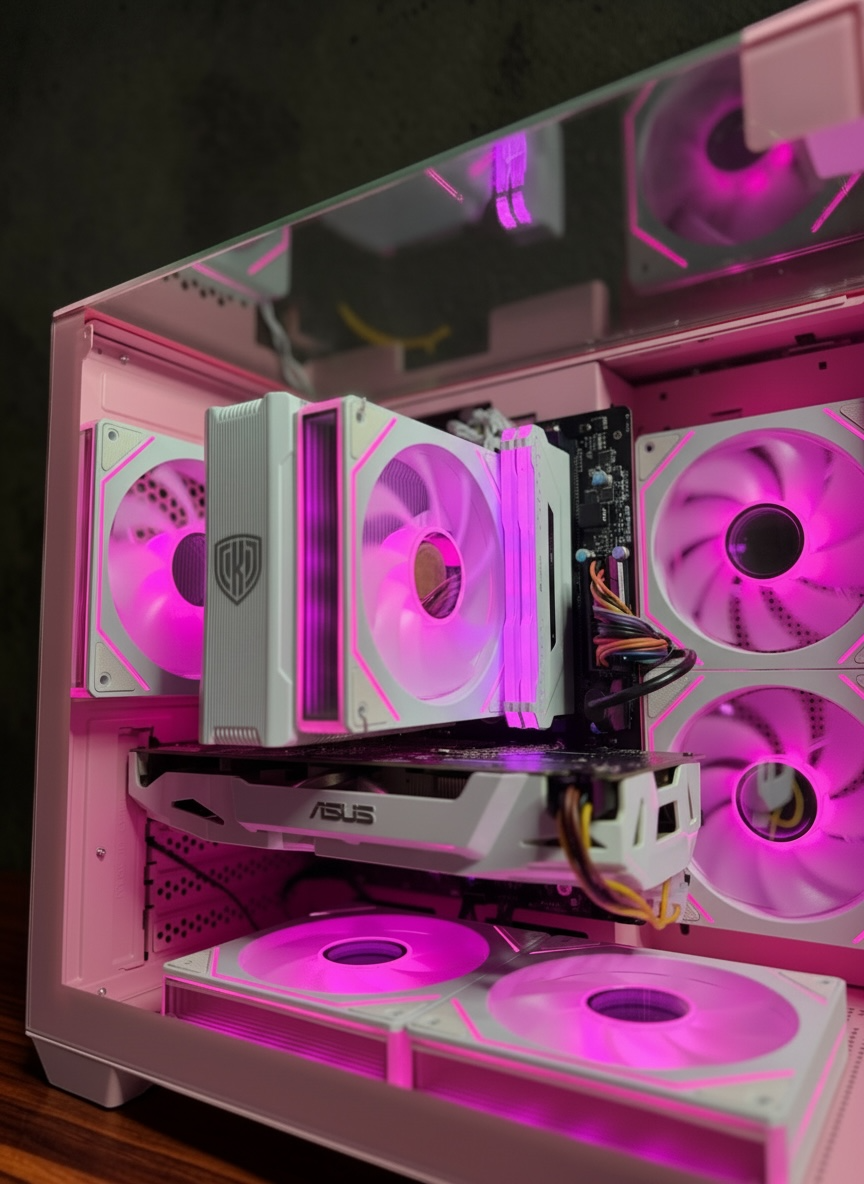 Showcase - Gaming PC | GTX 1060 6GB White | i7-6700 | 16GB RAM
