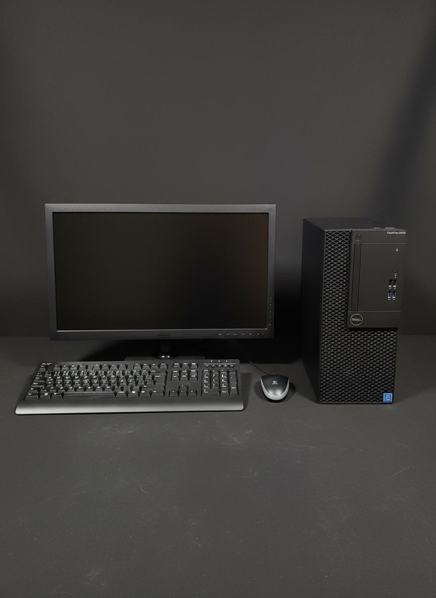 Einsteiger Gaming & Workstation Set | PC, Monitor, Tastatur & Maus | NVIDIA | i5 | 16GB DDR4 | Full HD | Garantie