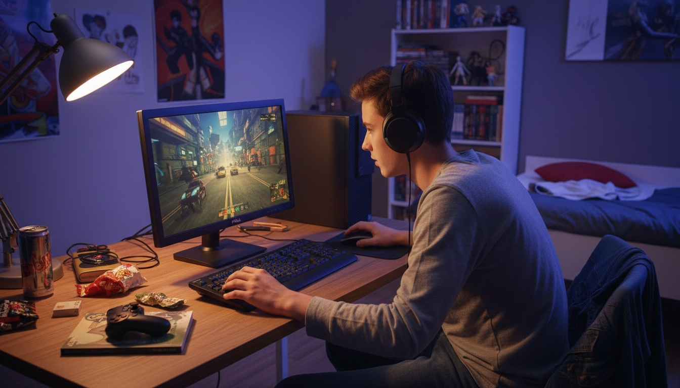 Einsteiger Gaming & Workstation Set | PC, Monitor, Tastatur & Maus | NVIDIA | i5 | 16GB DDR4 | Full HD | Garantie